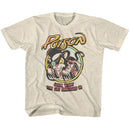 POISON LWTCDI YOUTH XS 5 6 T-Shirt in Natural Heather