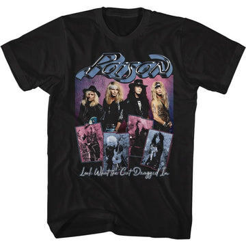 POISON POISION LOOK WHAT… S T-Shirt in Black