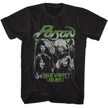 POISON TDTM BAND PHOTOS S T-Shirt in Black