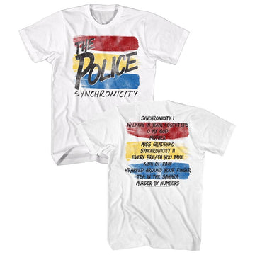 THE POLICE SYNCHRONICITY S ***F&B*** T-Shirt in White
