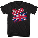 THE POLICE UNION JACK S T-Shirt in Black