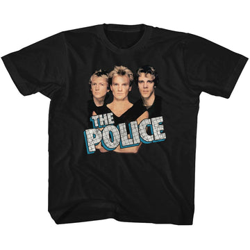 THE POLICE BOYSNBLUE TODDLER 2T T-Shirt in Black