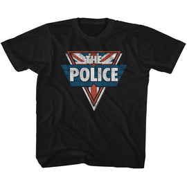 THE POLICE TODDLER 2T T-Shirt in Black
