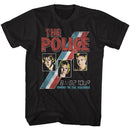THE POLICE GHOST IN THE MACHINE S T-Shirt in Black