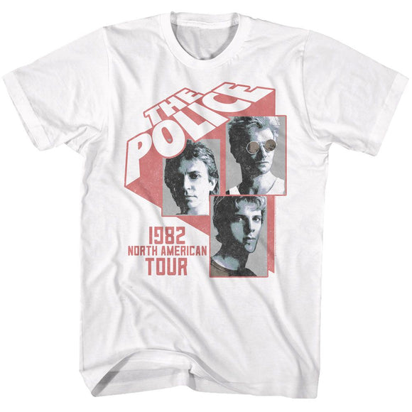 THE POLICE NA TOUR S T-Shirt in White