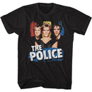 THE POLICE THEPOPO S T-Shirt in Black