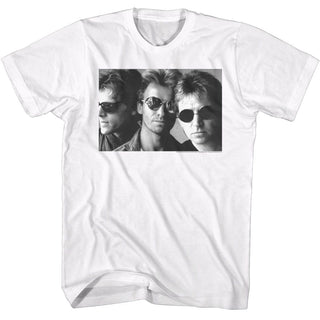 The Police The Police Bw Shades Adult T-Shirts