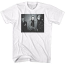 THE POLICE BW AGAINST WALL S T-Shirt in White