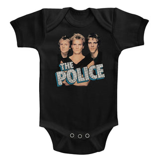 The Police Boysnblue Infant Baby One-Pieces