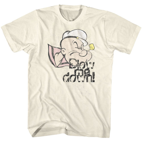 POPEYE BLOW ME DOWN S T-Shirt in Natural