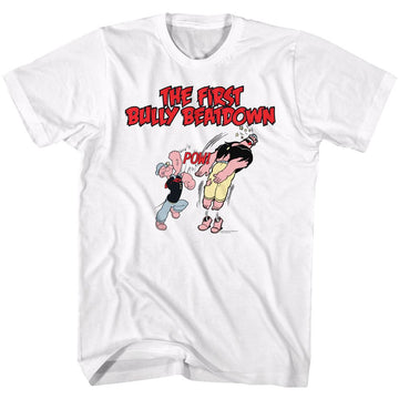 POPEYE EAT IT S T-Shirt in White