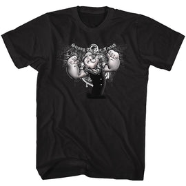 POPEYE SP S T-Shirt in Black