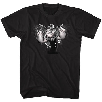 POPEYE SP S T-Shirt in Black