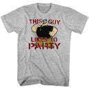 POPEYE PARTEE S T-Shirt in GRAY Heather