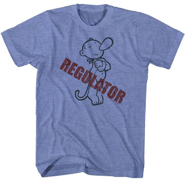 POPEYE REGULATOR S T-Shirt in Light BLUE Heather