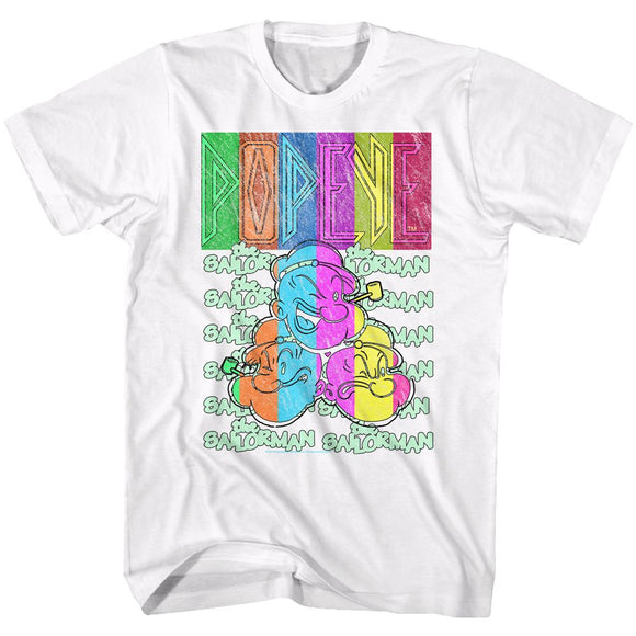 POPEYE POP TRI S T-Shirt in White