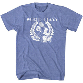 POPEYE WOP S T-Shirt in Light BLUE Heather