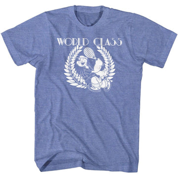 POPEYE WOP S T-Shirt in Light BLUE Heather