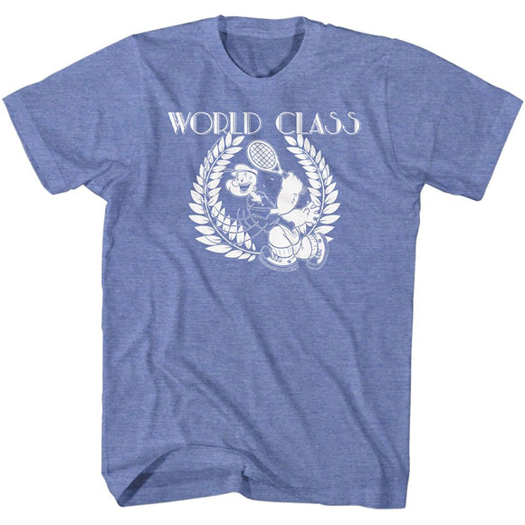 POPEYE WOP S T-Shirt in Light BLUE Heather