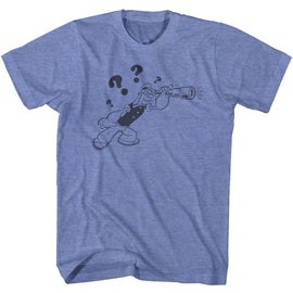 POPEYE WHAD S T-Shirt in Light BLUE Heather