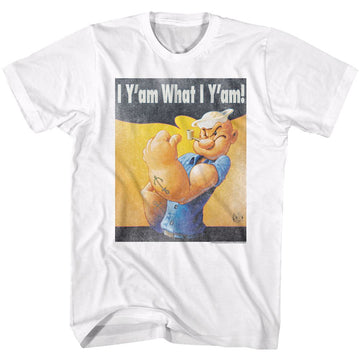 POPEYE GUESS WHAT S T-Shirt in White