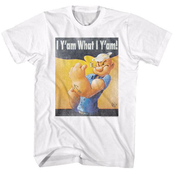 POPEYE GUESS WHAT S T-Shirt in White
