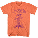 Popeye Biko Bright Orange Heather Adult T-Shirt