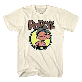 POPEYE DOTS S T-Shirt in Natural