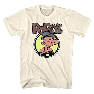 POPEYE DOTS S T-Shirt in Natural