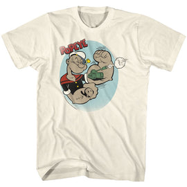 POPEYE TATTOOS S T-Shirt in Natural