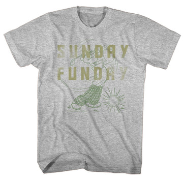 POPEYE SUNDAY S T-Shirt in GRAY Heather