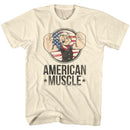 POPEYE MUSCLE S T-Shirt in Natural