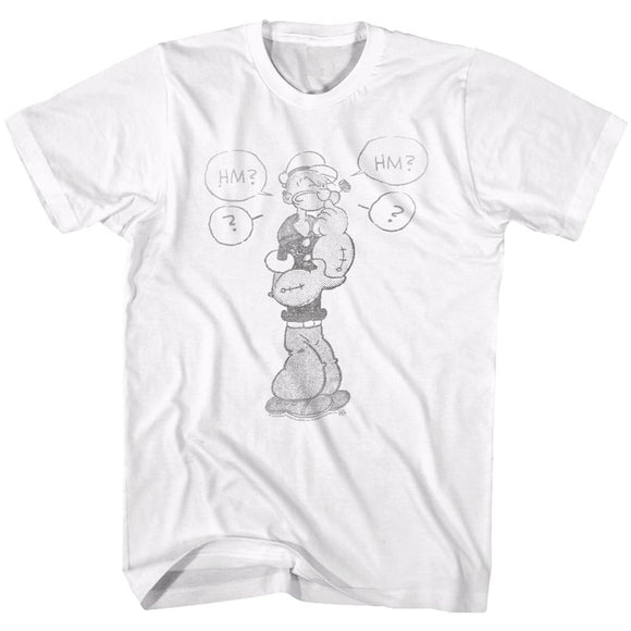 POPEYE COMICISH S T-Shirt in White