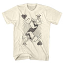 POPEYE KING OF HARTS S T-Shirt in Natural