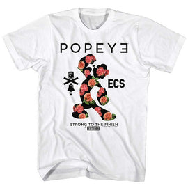 POPEYE FLOWERMAN S T-Shirt in White