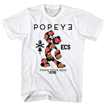 POPEYE FLOWERMAN S T-Shirt in White