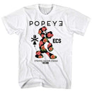 POPEYE FLOWERMAN S T-Shirt in White