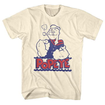 POPEYE WAH S T-Shirt in Natural