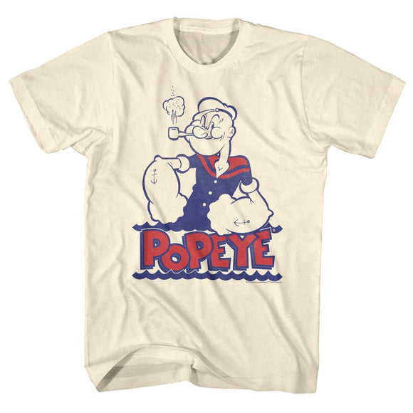 POPEYE WAH S T-Shirt in Natural