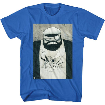 POPEYE CRAZY BRUT S T-Shirt in Royal