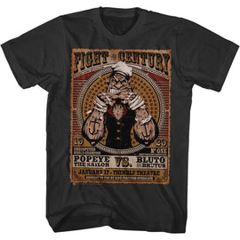 POPEYE FIGHT OF THE CENTURY S T-Shirt in Black