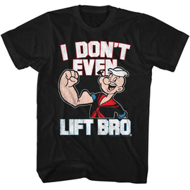 POPEYE AINTLIFTIN S T-Shirt in Black