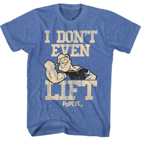 POPEYE NOLIFTIN S T-Shirt in Royal Heather