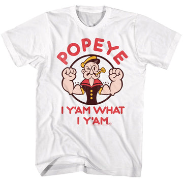 POPEYE YAM S T-Shirt in White