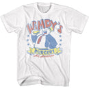 POPEYE WHIMPYS BURGERS S T-Shirt in White
