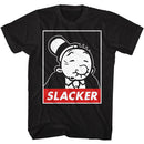 POPEYE WIMPY SLACKER S T-Shirt in Black