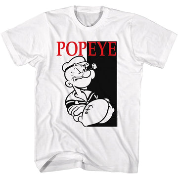POPEYE BOX S T-Shirt in White