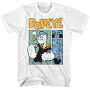 POPEYE BOXES S T-Shirt in White
