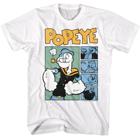 POPEYE BOXES S T-Shirt in White