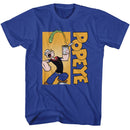 POPEYE VERITICAL LOGO S T-Shirt in Royal